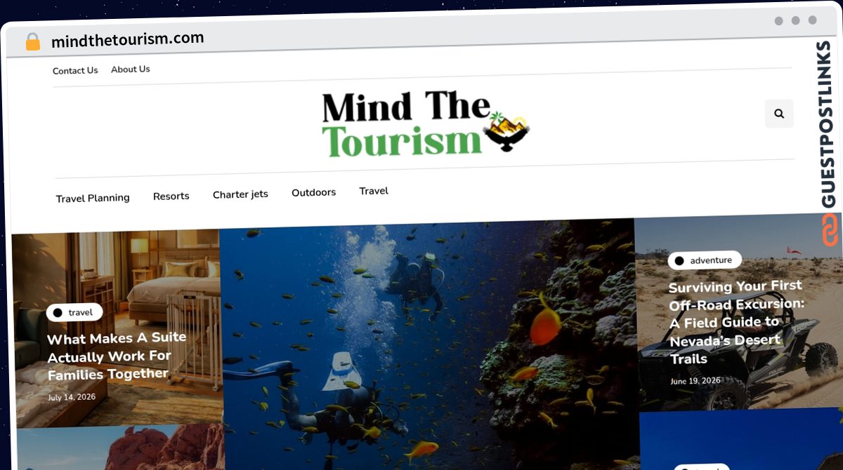 Publish Guest Post on mindthetourism.com