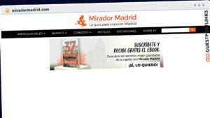 Publish Guest Post on miradormadrid.com