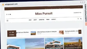Publish Guest Post on misspursuit.com