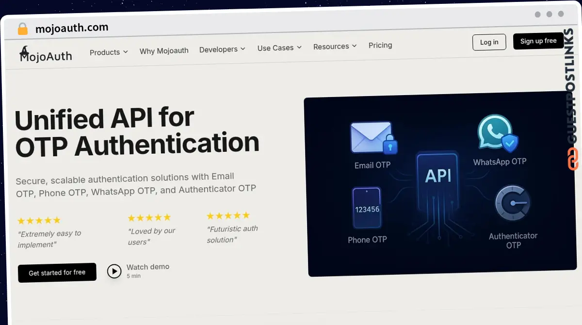 Publish Guest Post on mojoauth.com