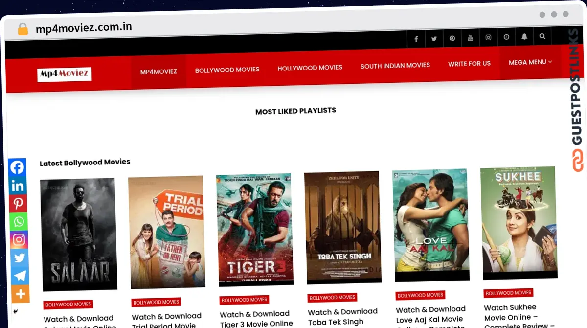 Publish Guest Post on mp4moviez.com.in