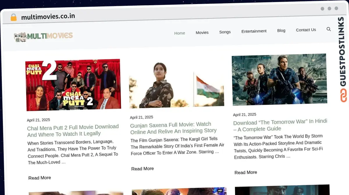 Publish Guest Post on multimovies.co.in