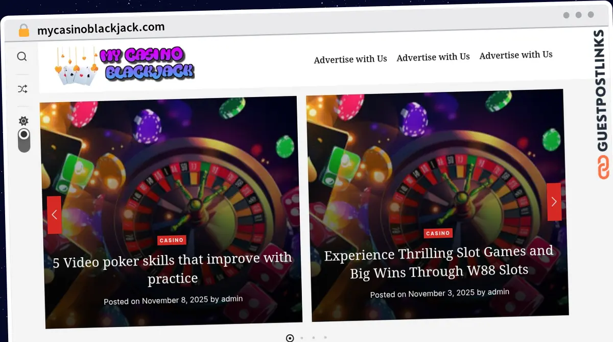 Publish Guest Post on mycasinoblackjack.com