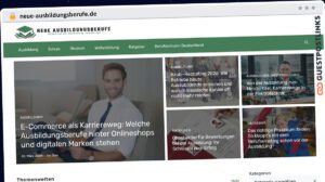Publish Guest Post on neue-ausbildungsberufe.de