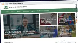 Publish Guest Post on neue-ausbildungsberufe.de
