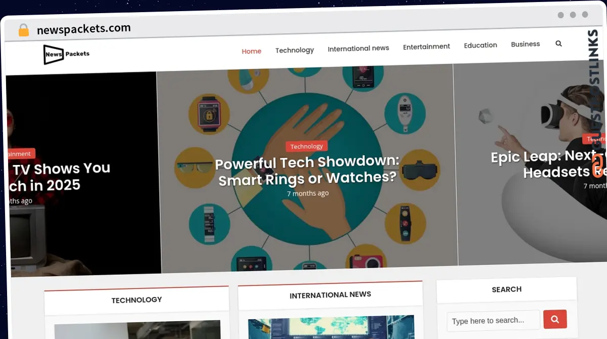 Publish Guest Post on newspackets.com