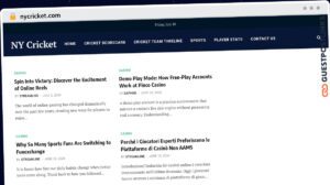 Publish Guest Post on nycricket.com