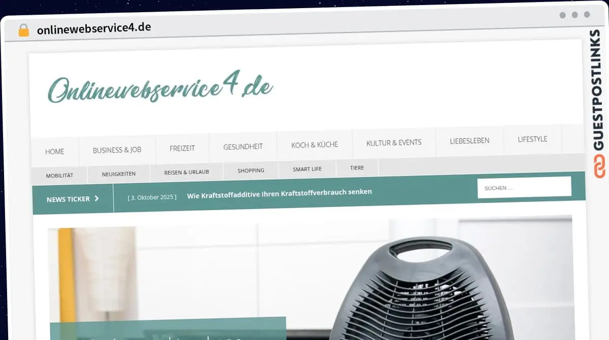 Publish Guest Post on onlinewebservice4.de