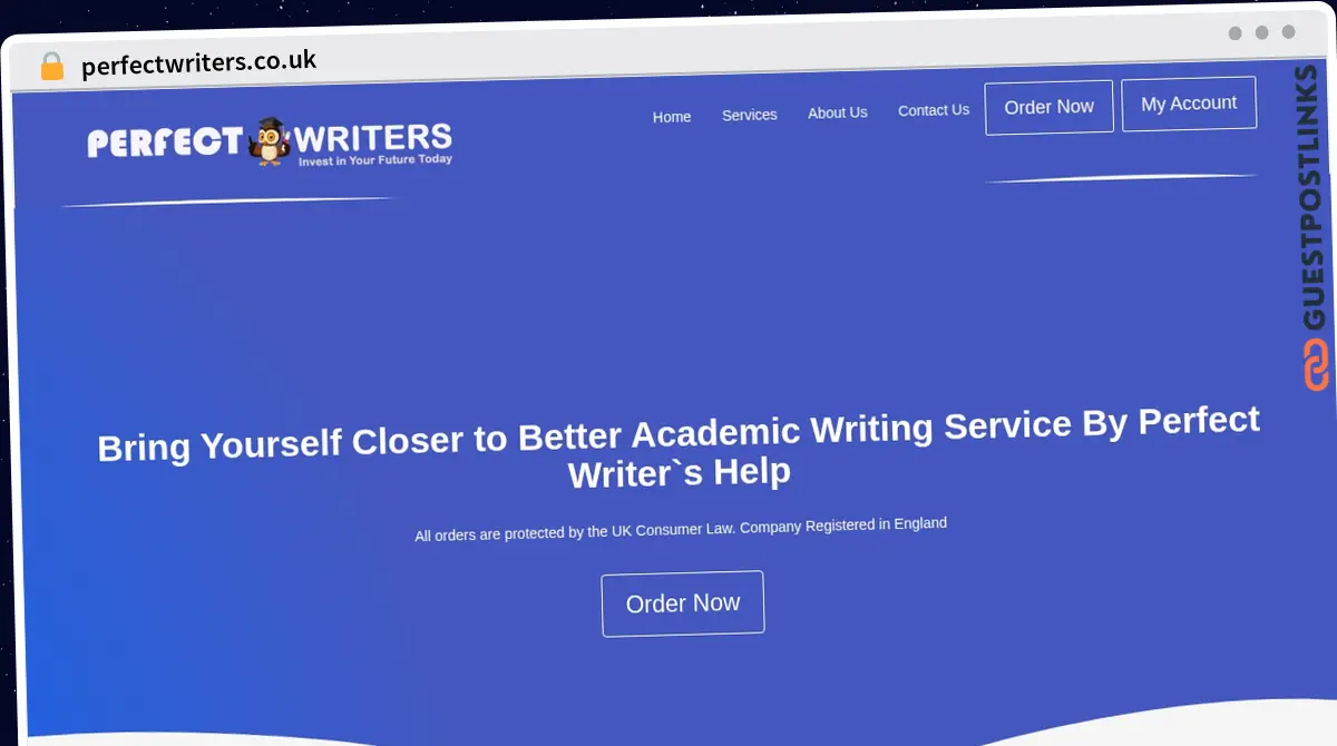 Publish Guest Post on perfectwriters.co.uk