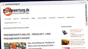 Publish Guest Post on preisbewertung.de