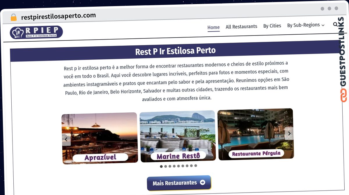 Publish Guest Post on restpirestilosaperto.com
