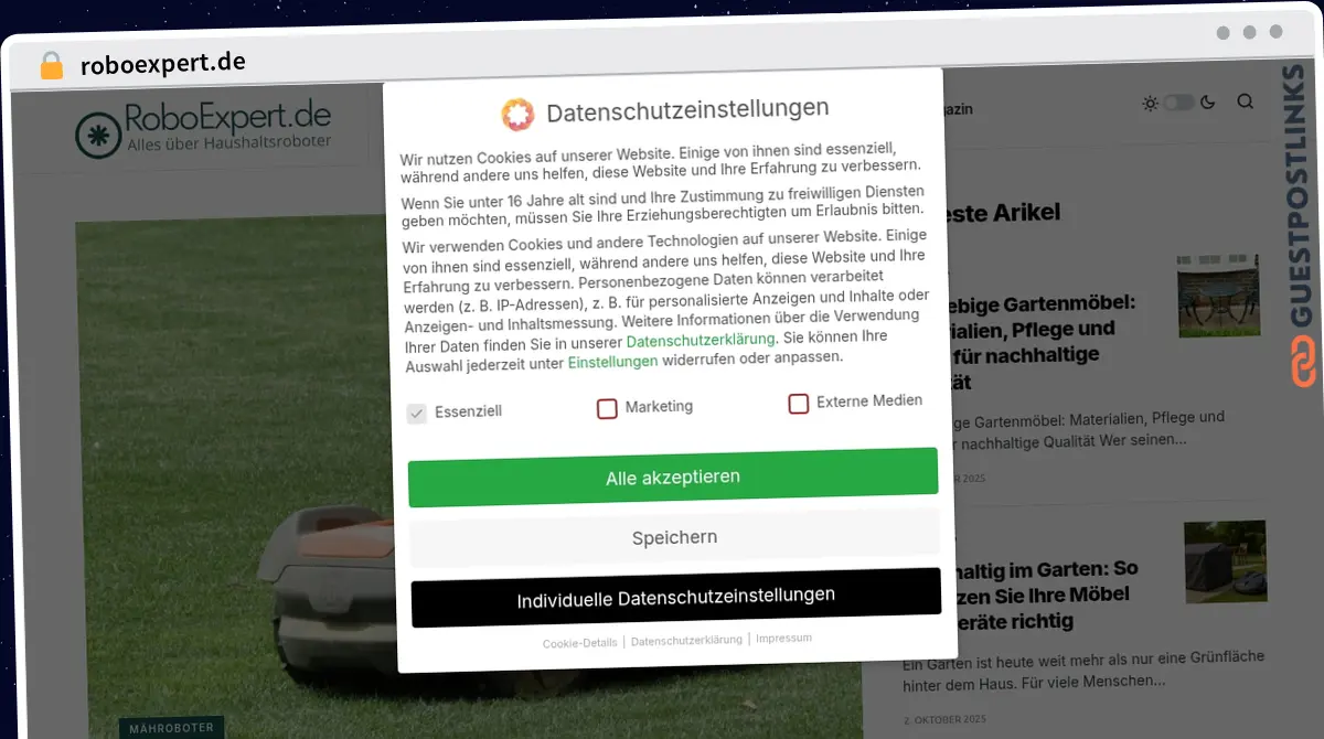 Publish Guest Post on roboexpert.de