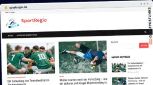 Publish Guest Post on sportregio.de