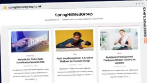 Publish Guest Post on springhillmedgroup.co.uk