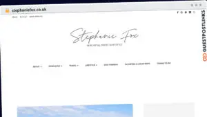 Publish Guest Post on stephaniefox.co.uk