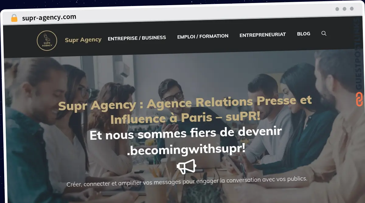 Publish Guest Post on supr-agency.com