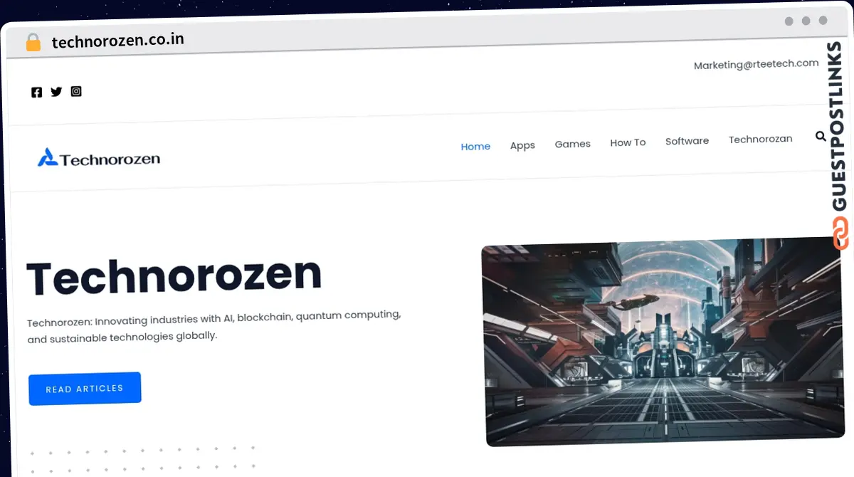 Publish Guest Post on technorozen.co.in