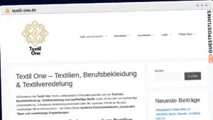 Publish Guest Post on textil-one.de