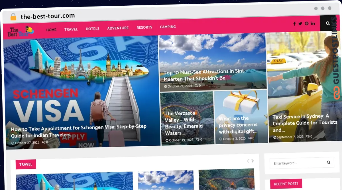 Publish Guest Post on the-best-tour.com