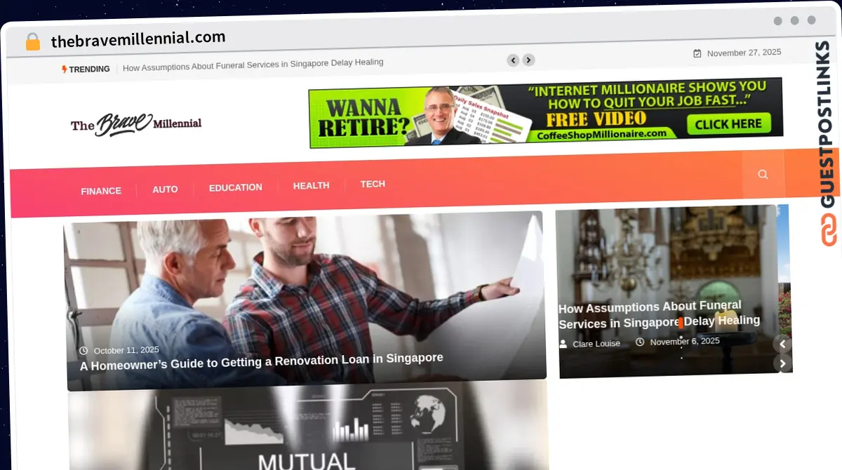 Publish Guest Post on thebravemillennial.com