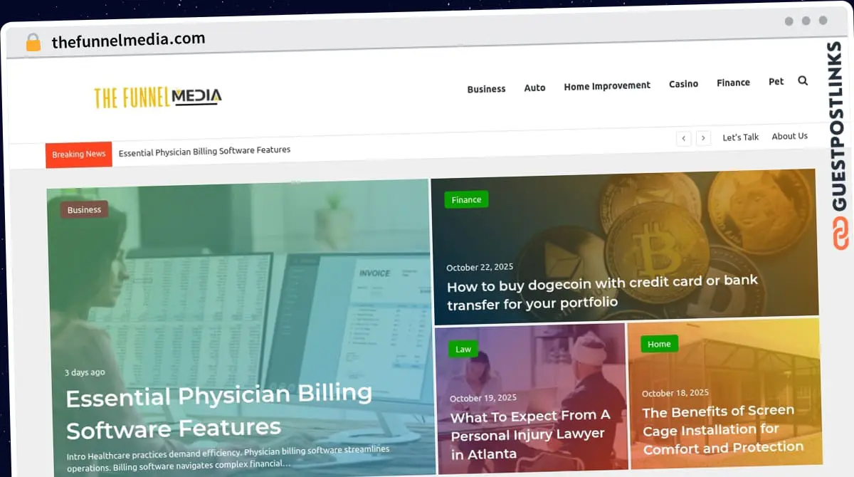 Publish Guest Post on thefunnelmedia.com