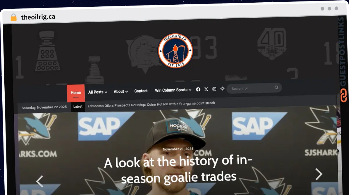 Publish Guest Post on theoilrig.ca