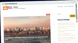 Publish Guest Post on travel.wintotal.de