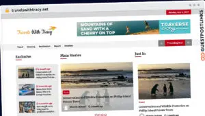 Publish Guest Post on travelswithtracy.net