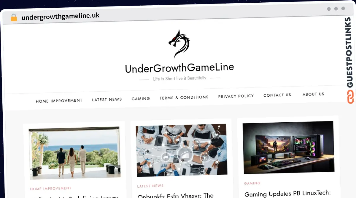 Publish Guest Post on undergrowthgameline.uk