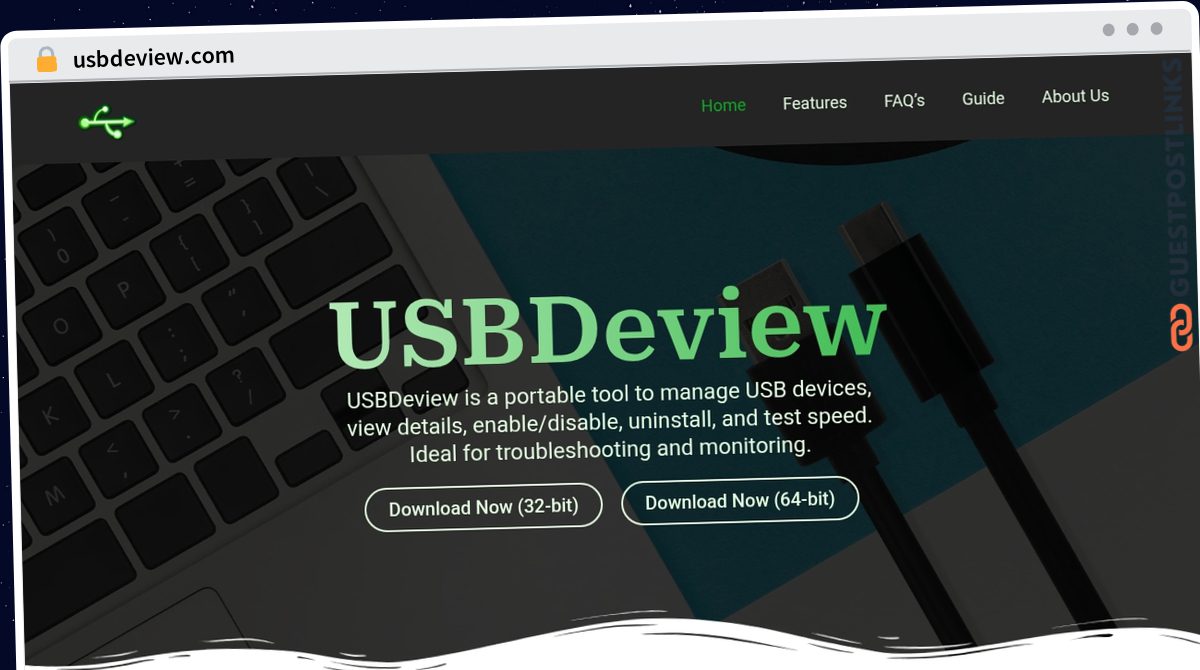 Publish Guest Post on usbdeview.com