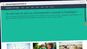 Publish Guest Post on vakantiedagennederland.nl
