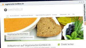 Publish Guest Post on vegetarische-kochbox.de