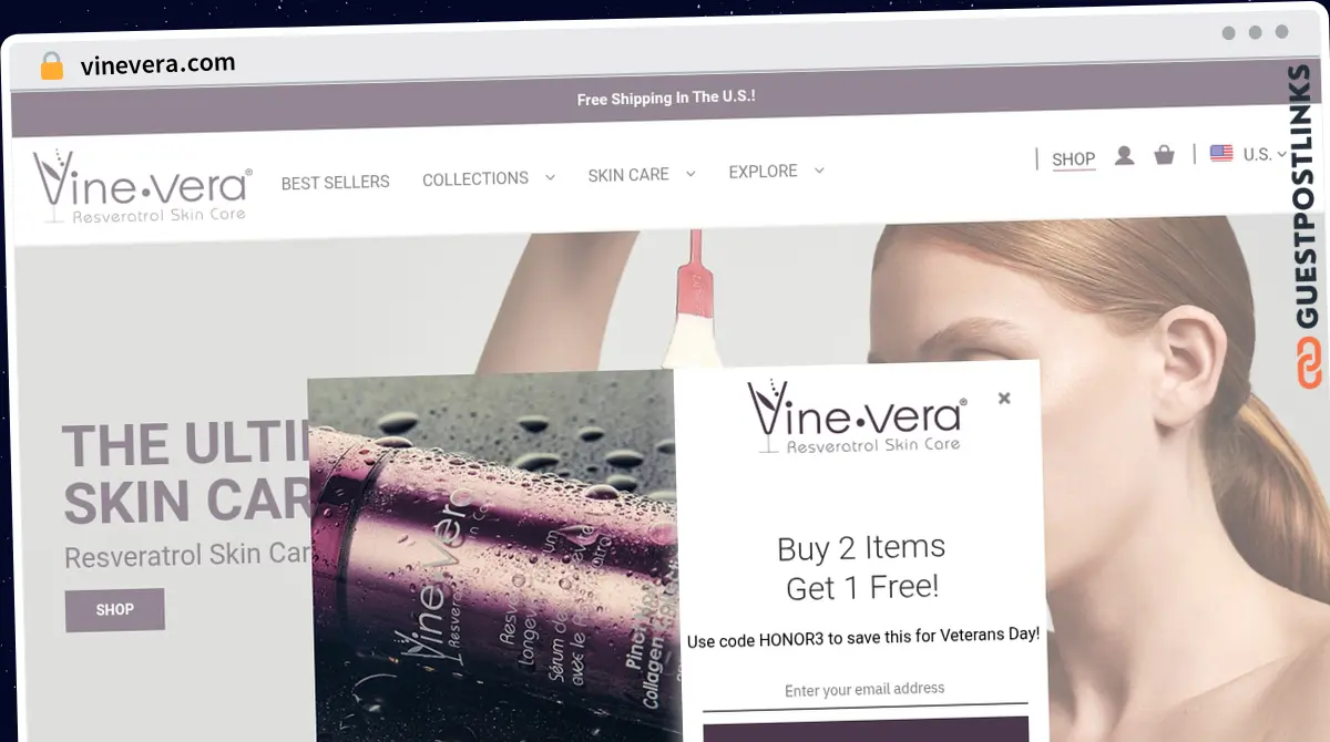 Publish Guest Post on vinevera.com