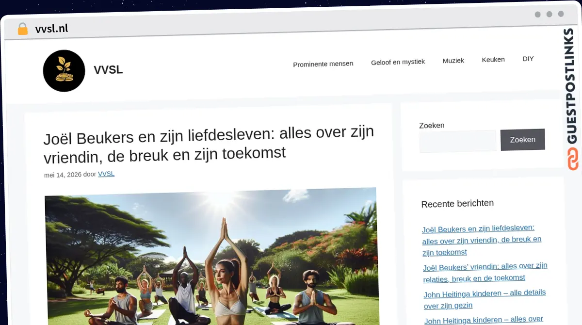 Publish Guest Post on vvsl.nl