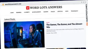 Publish Guest Post on wordlotsanswers.net