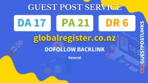 Buy Guest Post on globalregister.co.nz