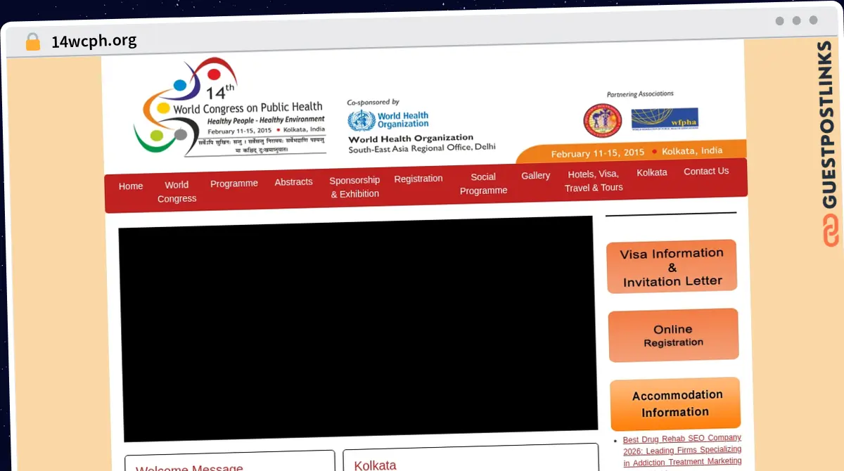 Publish Guest Post on 14wcph.org
