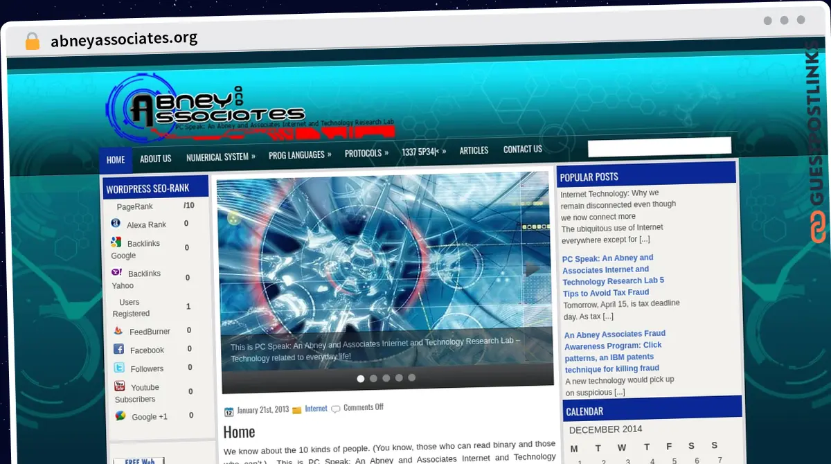 Publish Guest Post on abneyassociates.org