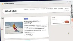 Publish Guest Post on aktuellblick.de
