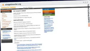 Publish Guest Post on alanguttmacher.org