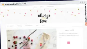 Publish Guest Post on alwaysmadewithlove.co.nz