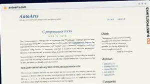 Publish Guest Post on antoarts.com