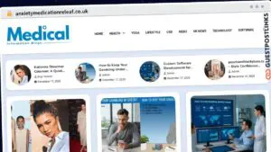 Publish Guest Post on anxietymedicationreleaf.co.uk