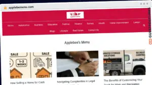 Publish Guest Post on applebemenu.com