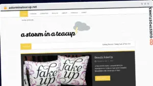 Publish Guest Post on astorminateacup.net