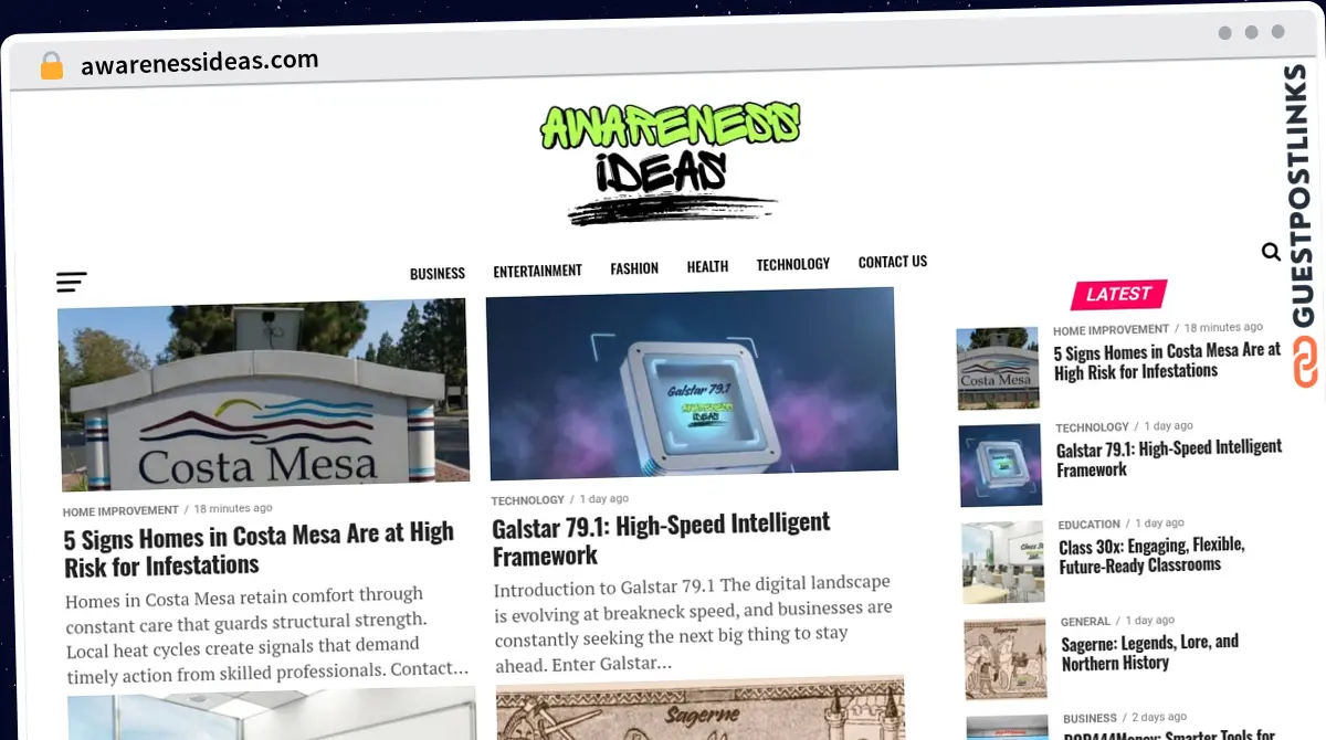 Publish Guest Post on awarenessideas.com