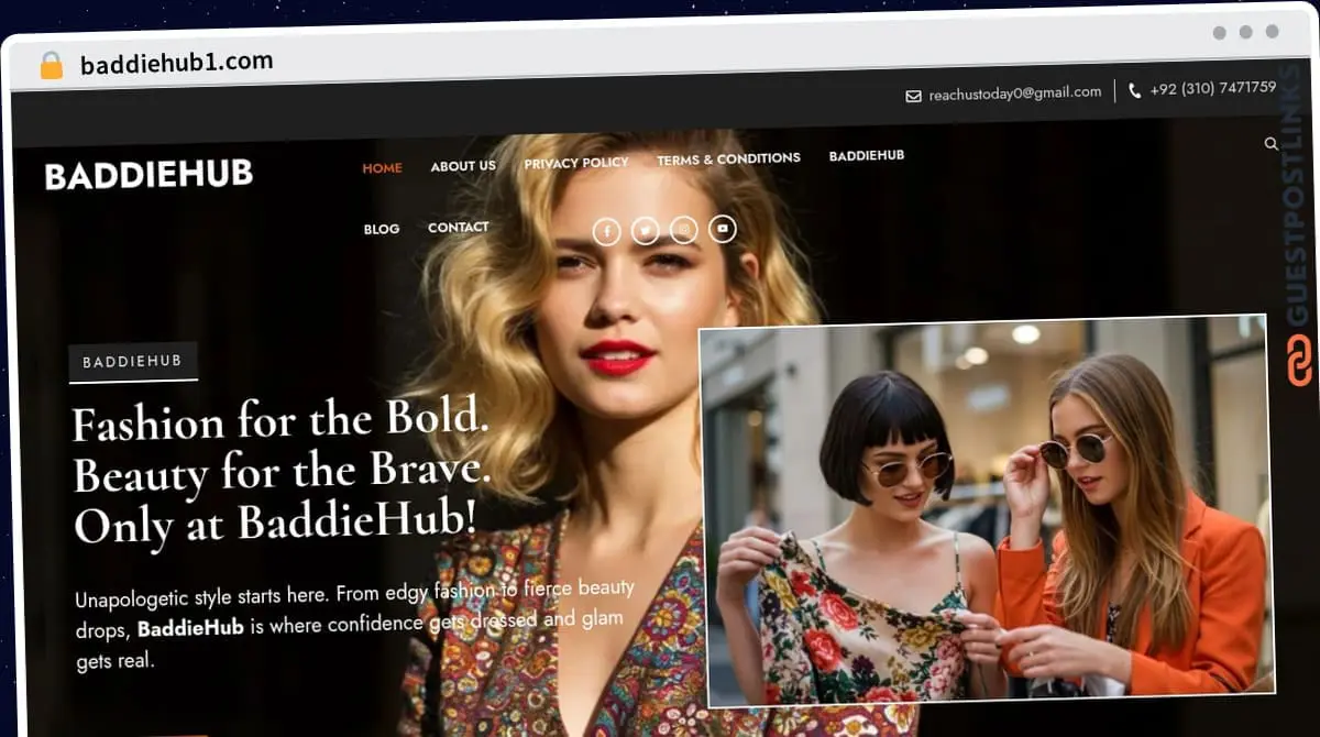 Publish Guest Post on baddiehub1.com