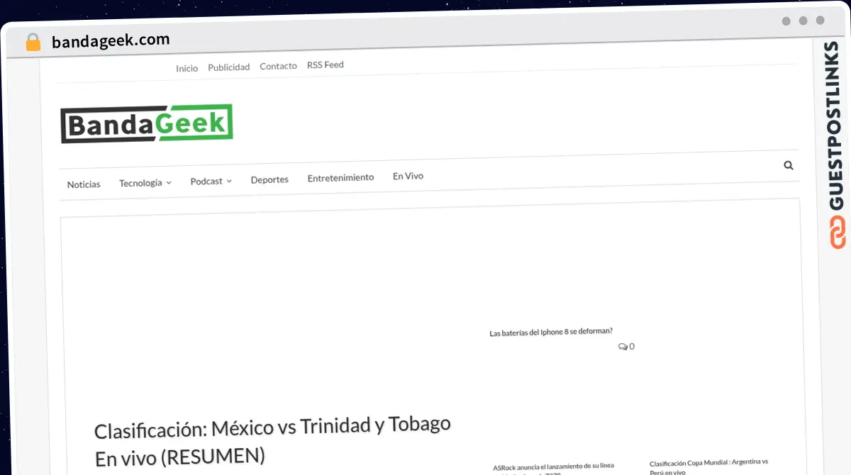 Publish Guest Post on bandageek.com