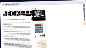 Publish Guest Post on beckettonfilm.com