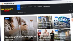 Publish Guest Post on begehrtnews.de